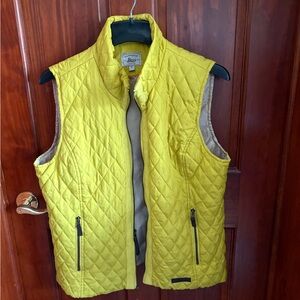 G.H. Bass & Co. Women's Yellow Quilted Vest